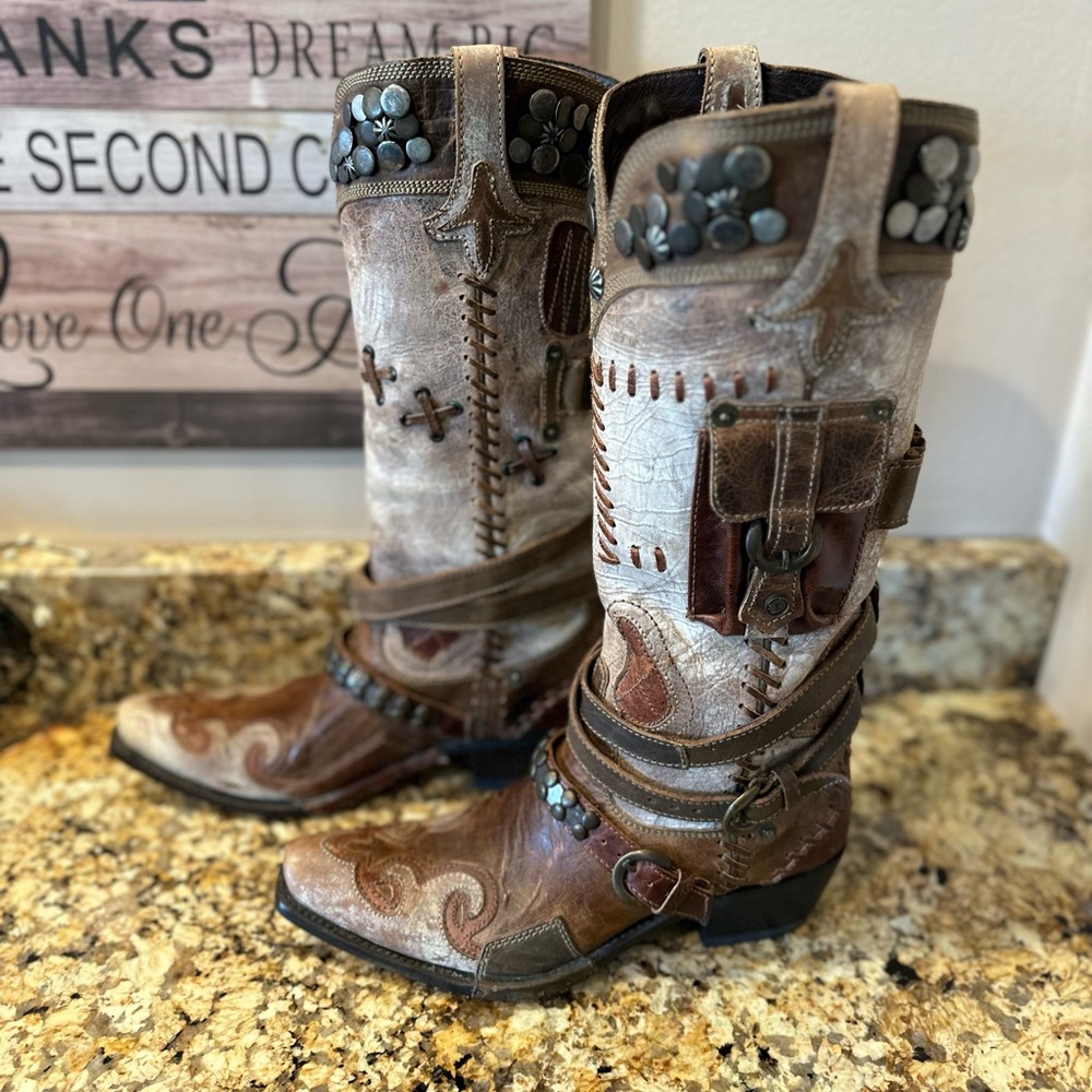 Double D by Old Gringo Trapper Boot 8.5